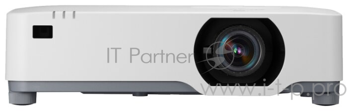 Лазерный проектор NEC P605UL 3LCD, 6000 ANSI Lm, WUXGA, 500 000:1, 2xHDMI, USB A Viewer, USB b (service), RJ45, HDBaseT, RS232, 1x20W, 9,7 кг.