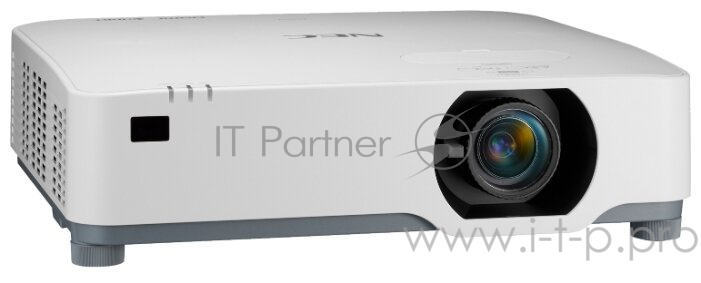 Лазерный проектор NEC P605UL 3LCD, 6000 ANSI Lm, WUXGA, 500 000:1, 2xHDMI, USB A Viewer, USB b (service), RJ45, HDBaseT, RS232, 1x20W, 9,7 кг.