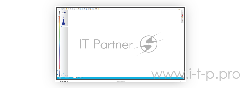 Интерактивная панель TRIUMPH BOARD 86 IR технология, 20 касаний, дополнительно Android 8.0 system, UHD, VESA 700x400, без встроенного компьютера, вес 77/100 кг, белый цвет (EAN 8592580115387)