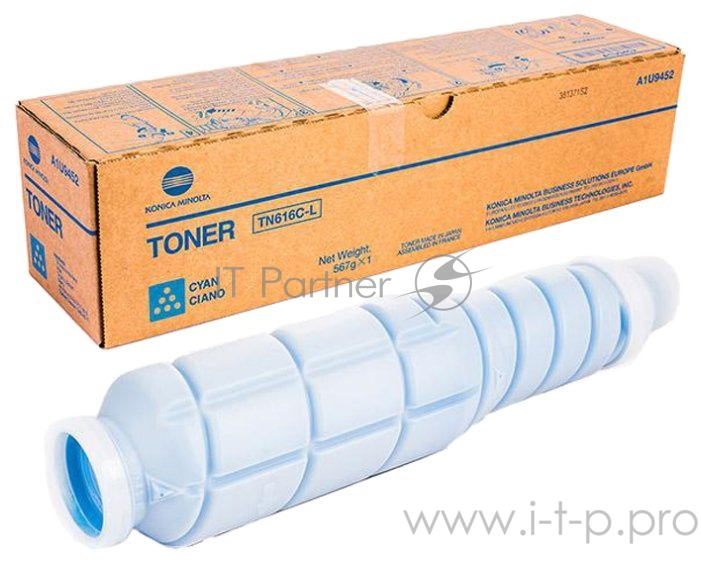 Тонер Konica-Minolta bizhub Pro C6000L синий TN-616C-L