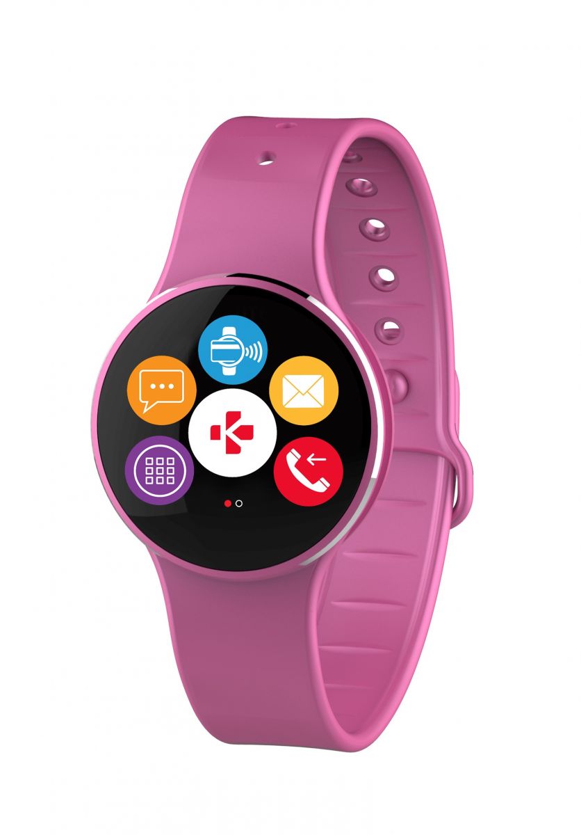 Фитнес-трекер MyKronoz ZeCircle2 розовый/розовый