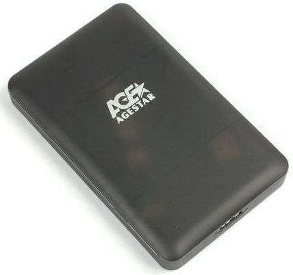 Внешний корпус для HDD AgeStar 31UBCP3 SATA алюминий черный 2.5