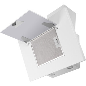 Вытяжка MAUNFELD TOWER Light 60 белый/белое стекло