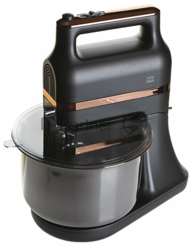 1369-КТ Миксер Kitfort.Мощность: 400 Вт.Ёмкость чаши: 3,5 л.Материал чаши: нерж.сталь.