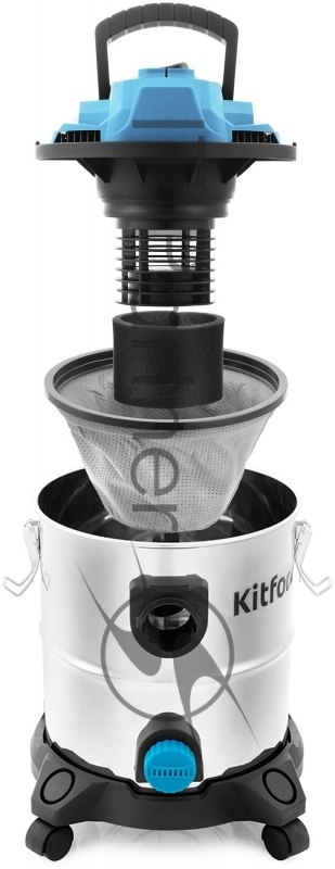 548-КТ Пылесос хозяйственный Kitfort Мощность 1000 Вт Пылесборник 20 л Вид уборки сухая/сбор воды.