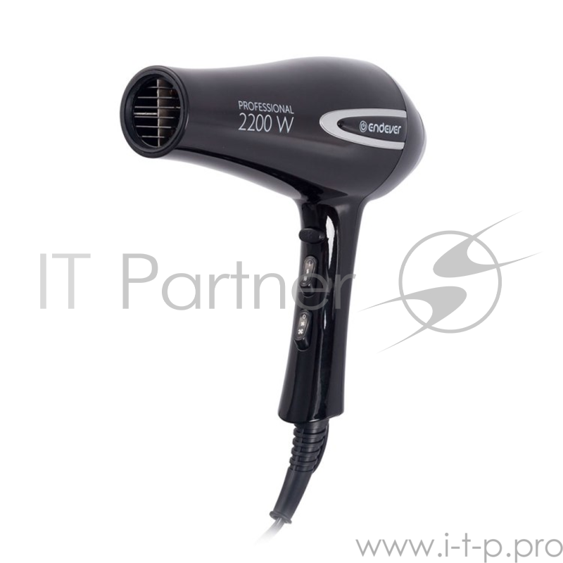 474-Aurora Фен Endever Мощность 2200 Вт, 2 режима мощности, 3 режима температуры