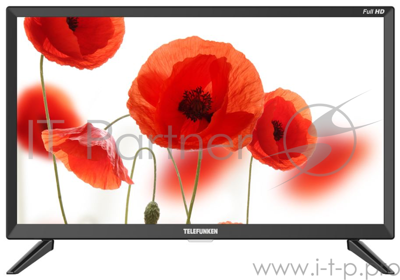 Телевизор LED 22 Telefunken TF-LED22S01T2 черный/FULL HD/ HDMI/ USB/ DVB-T/DVB-T2/DVB-C