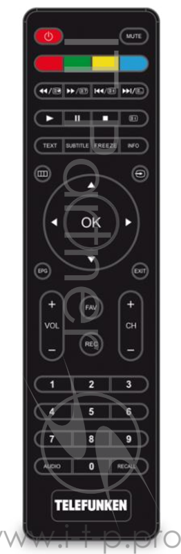 Телевизор LED 22 Telefunken TF-LED22S01T2 черный/FULL HD/ HDMI/ USB/ DVB-T/DVB-T2/DVB-C