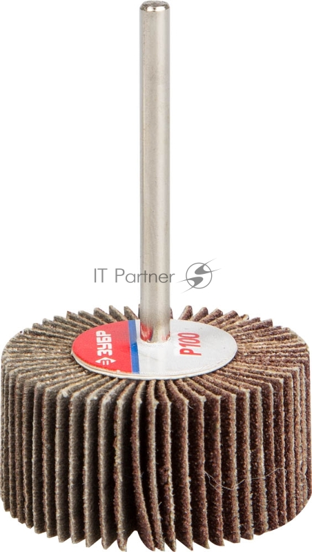 Шарошка ЗУБР 36600-100 МАСТЕР зерно-электрокорунд нормальный P100 15х30мм КЛТ