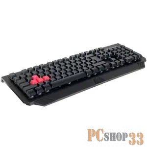 Клавиатура A4 Bloody B120N черный USB Multimedia for gamer LED