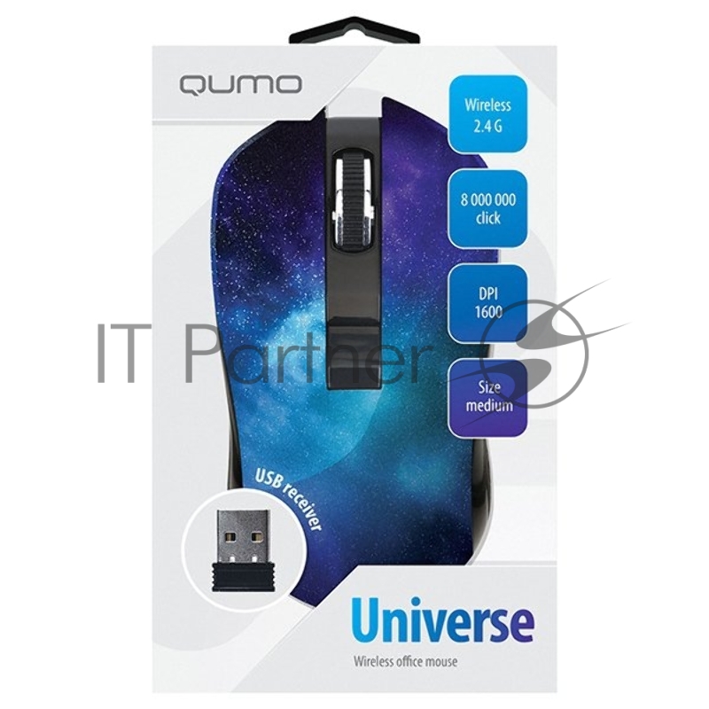 QUMO Universe M27,WIRELESS 4D Office mouse