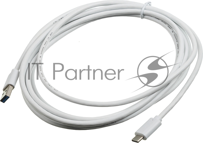 Кабель Buro BHP USB-TPC-3W USB 3.0 A(m) USB Type-C (m) 3м белый