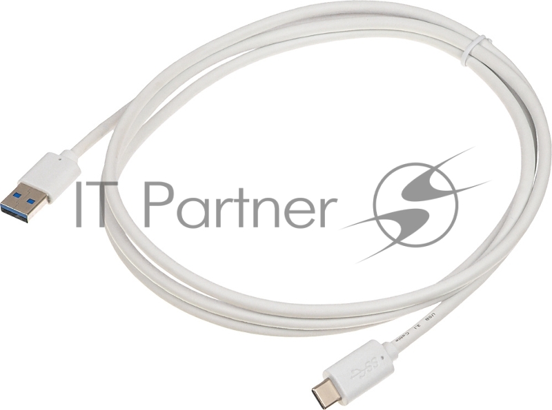 Кабель Buro BHP USB-TPC-1.8W USB 3.0 A(m) USB Type-C (m) 1.8м белый
