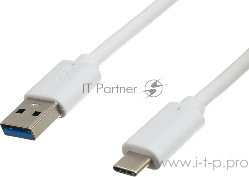 Кабель Buro BHP USB-TPC-1W USB 3.0 A(m) USB Type-C (m) 1м белый