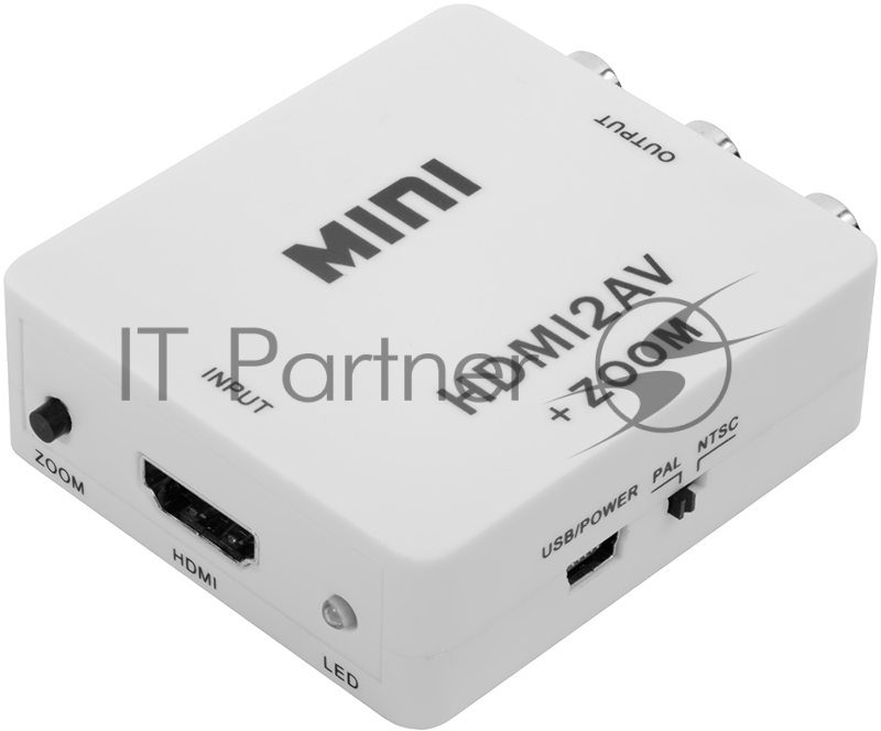 Мультимедиа конвертер Greenconnect MINI HDMI to AV Converter ZOOM (GL-v128)