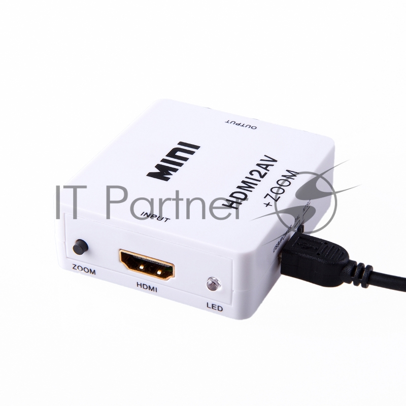 Мультимедиа конвертер Greenconnect MINI HDMI to AV Converter ZOOM (GL-v128)