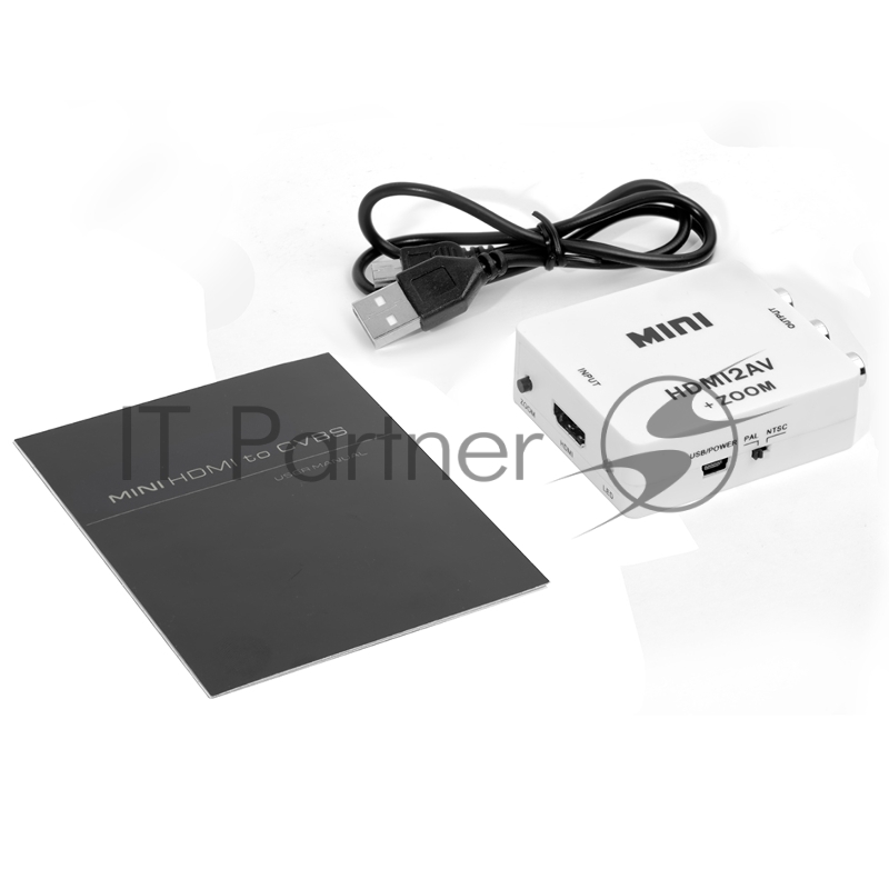 Мультимедиа конвертер Greenconnect MINI HDMI to AV Converter ZOOM (GL-v128)