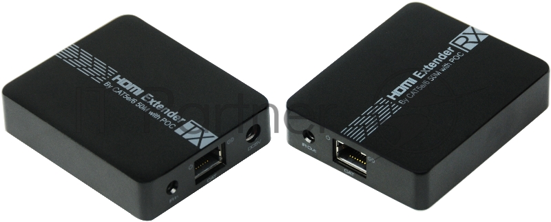 Удлинитель Greenconnect HDMI Full HD +3D+ звук до 60m (передатчик+приемник) + пульт IR GL-VK50ERH