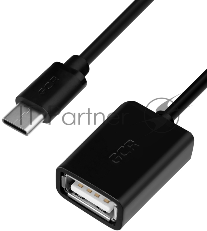 Greenconnect Адаптер переходник OTG 0.5m USB 2.0, CM/AF, черный, 28/28 AWG, экран, армированный, морозостойкий, GCR-UCO1AF-BB2S-0.5m Greenconnect Адаптер переходник OTG 0.5m USB 2.0, CM/AF, черный, 28/28 AWG, экран, армированный, морозостойкий, GCR-U