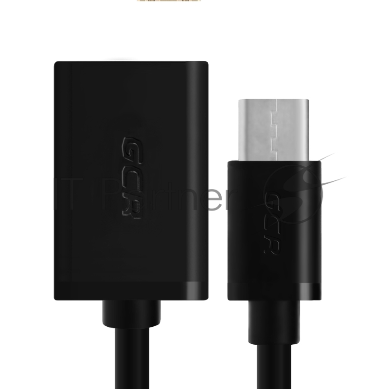 Greenconnect Адаптер переходник OTG 0.5m USB 2.0, CM/AF, черный, 28/28 AWG, экран, армированный, морозостойкий, GCR-UCO1AF-BB2S-0.5m Greenconnect Адаптер переходник OTG 0.5m USB 2.0, CM/AF, черный, 28/28 AWG, экран, армированный, морозостойкий, GCR-U