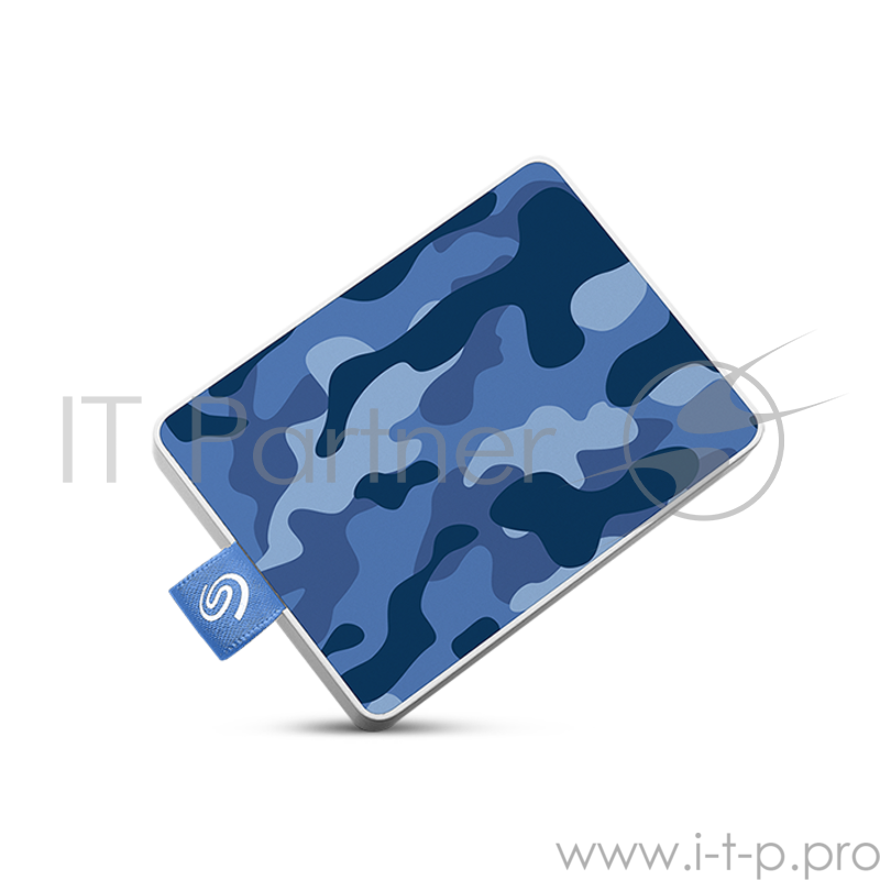 Накопитель на жестком магнитном диске Seagate Внешний твердотельный накопитель Seagate One Touch SSD Special Edition STJE500406 500ГБ 2.5 USB 3.0 Camo Blue