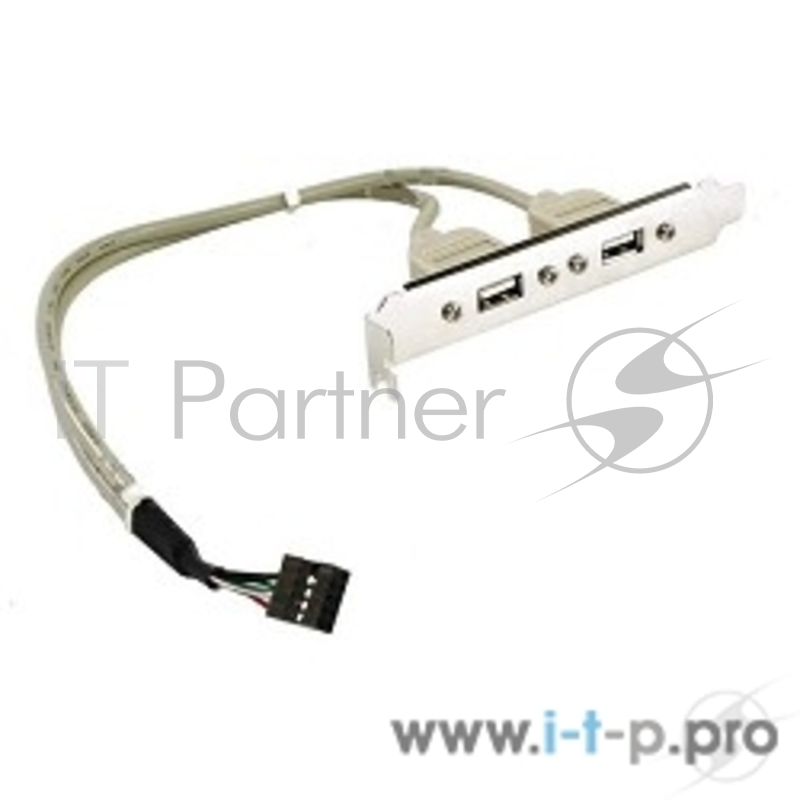 Кабель Espada Планка в корпус USB2.0 -2 порта, (EBRCT-2PrtUSB2)