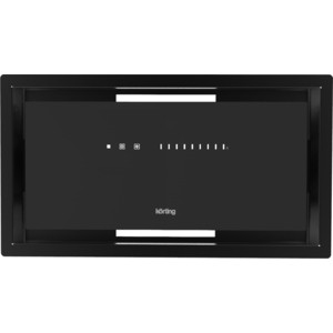 Встраиваемая вытяжка Korting KHI 6997 GN / в шкаф шириной 60 см, электронное сенсорное управление TOUCH SLIDER, 5 режимов, 950 м3/ч., таймер, сенсор дыма и пара (с функцией автоматического включения), пульт ДУ, алюминиевые жировые фильтры, и, LED ос