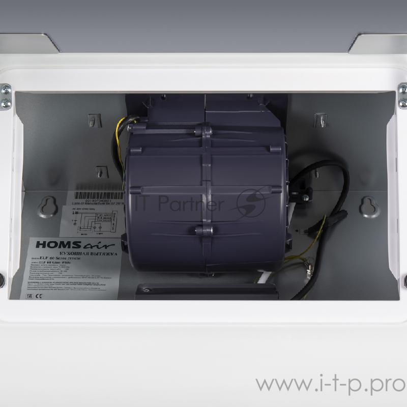Вытяжка HOMSAir Elf 50 Glass White белый