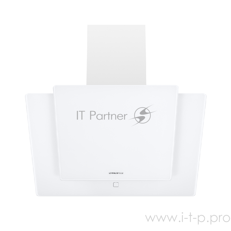 Вытяжка MAUNFELD WIND 50 Белый наклонная, 50см, сенсорное управление, 700м3, площадь кухни до 25м2, 3 скорости, светодиодное освещение, в опции: угольный фильтр CF150-2шт, белый