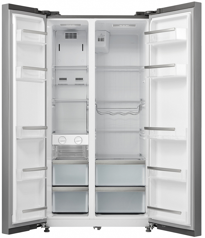 Холодильник Korting KNFS 91797 X нержавеющая сталь