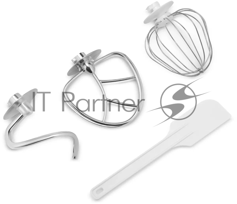 1443-VT(W) Кухонная машина VITEK мощность 1000 Вт.Cтальная чаша вместимостью 3,5 л.6 скорост.режимов