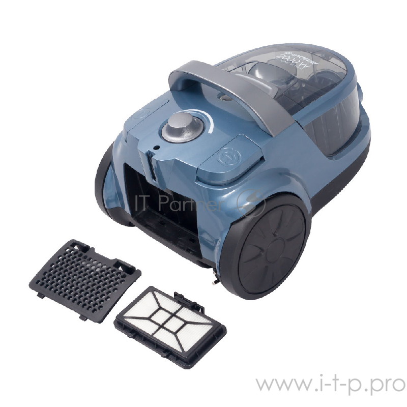 Пылесос ENDEVER SkyClean VC-590 циклонного типа 2000 Вт, мощность всасывания 300 Вт.