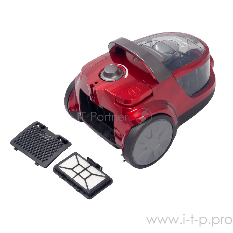 Пылесос ENDEVER SkyClean VC-600 циклонного типа 2000 Вт, мощность всасывания 300 Вт.