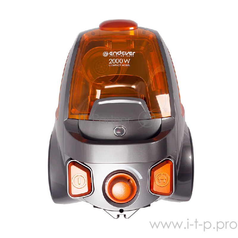 Пылесос ENDEVER SkyClean VC-620 циклонного типа 2000 Вт, мощность всасывания 300 Вт.