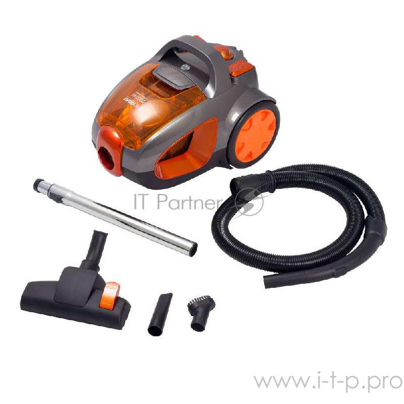 Пылесос ENDEVER SkyClean VC-620 циклонного типа 2000 Вт, мощность всасывания 300 Вт.