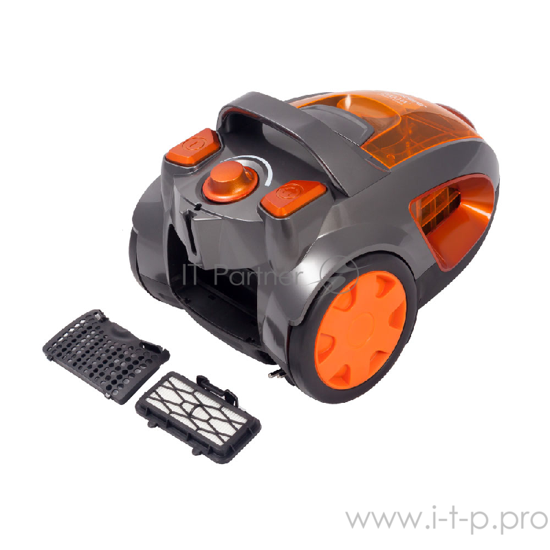 Пылесос ENDEVER SkyClean VC-620 циклонного типа 2000 Вт, мощность всасывания 300 Вт.