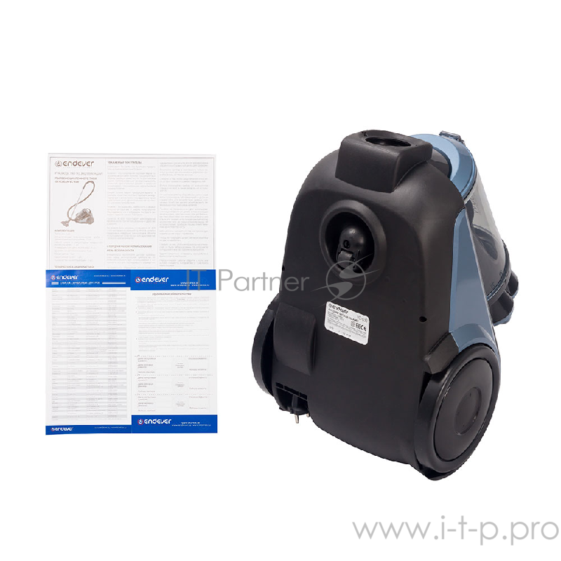 Пылесос ENDEVER SkyClean VC-630 циклонного типа 2000 Вт, мощность всасывания 300 Вт.