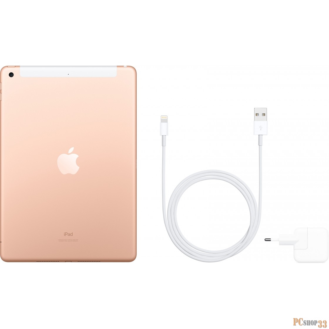 Планшет Apple 10,2-inch iPad Wi-Fi + Cellular 128GB Gold 2019
