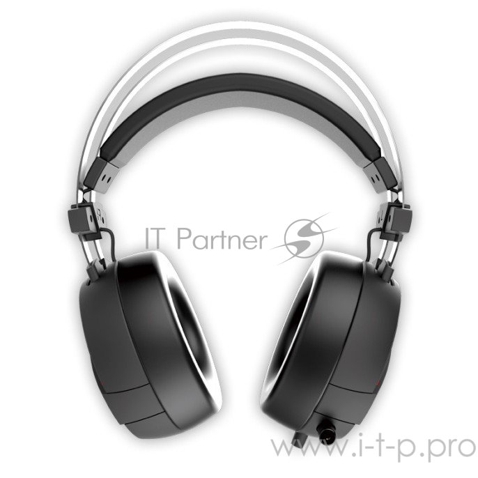 Игровая гарнитура Gamdias HEBE M1 RGB (7.1, вибрация, 119 dB, 32 Ом, RGB подсветка, USB, ПУ)