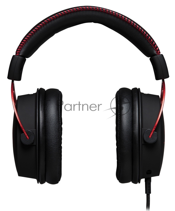 Игровая гарнитура HyperX Cloud Alpha Red (mini-jack 3.5 мм, блок управления, 50 мм, HX-HSCA-RD/EE)