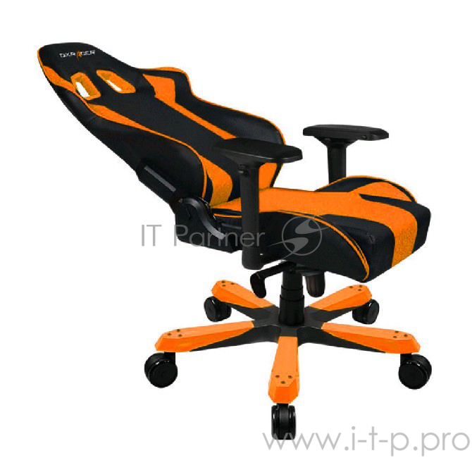 Игровое кресло DXRacer King OH/KS06/NO (черно-оранжевый)
