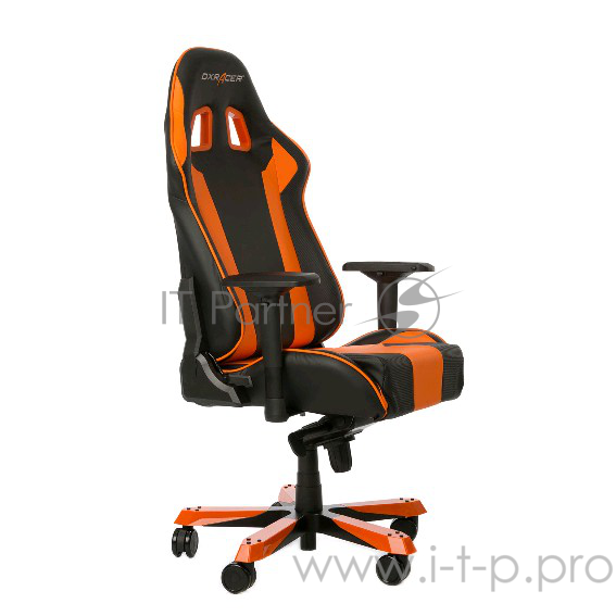 Игровое кресло DXRacer King OH/KS06/NO (черно-оранжевый)