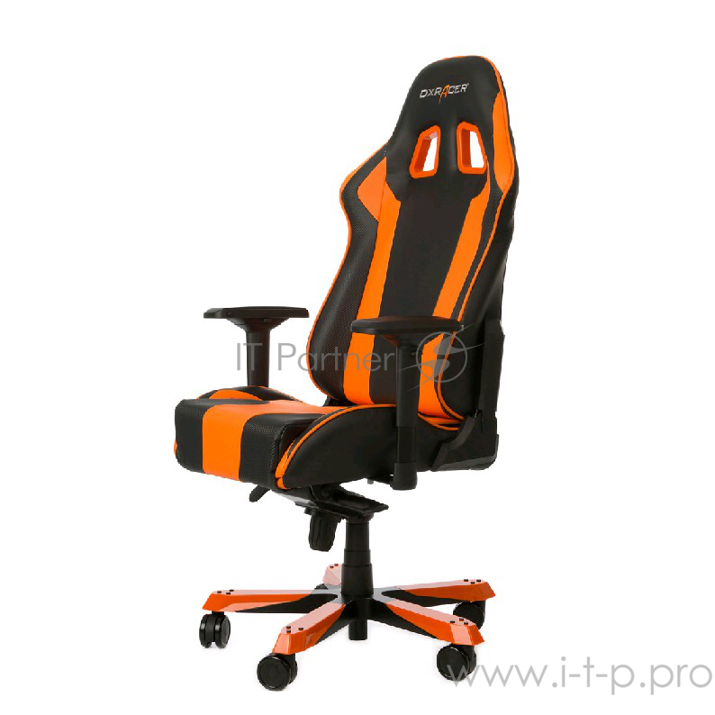 Игровое кресло DXRacer King OH/KS06/NO (черно-оранжевый)