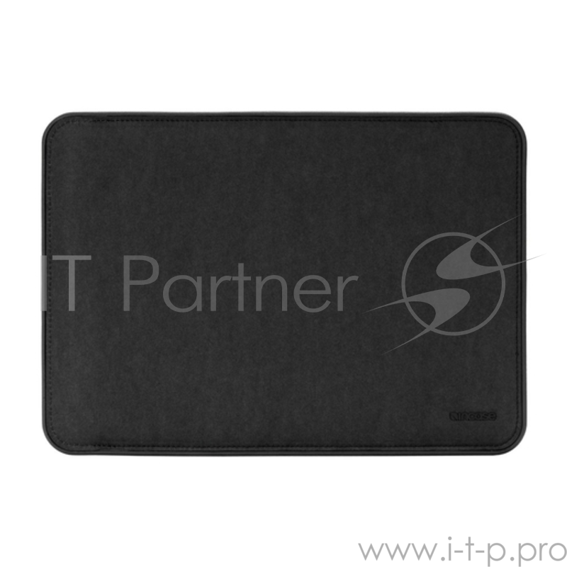 Чехол-конверт Incase ICON Sleeve with EcoNeue для MacBook Pro 15 - Thunderbolt 3 (USB-C). Материал нейлон, эко-кожа. Цвет черный.