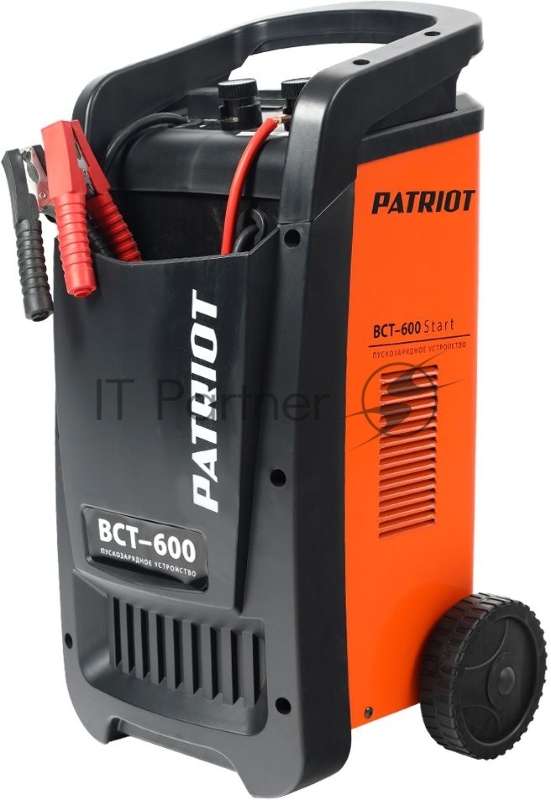 Устройство пуско-зарядное PATRIOT BCT-600 Start 220В±15% 3300Вт 12/24В з/п88.0/500А 120-900А/ч 25к