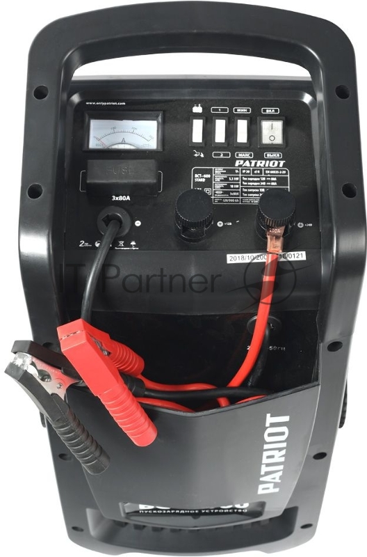 Устройство пуско-зарядное PATRIOT BCT-600 Start 220В±15% 3300Вт 12/24В з/п88.0/500А 120-900А/ч 25к