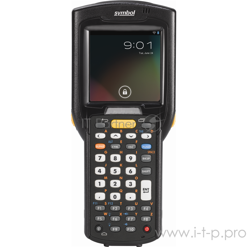 Терминал сбора данных MC3200 2D Win 802.11 A/B/G/N, BLUETOOTH, FULL AUDIO, 1GHZ PROCESSOR, GUN, 2D SE4750, COLOR-TOUCH DISPLAY, 38 KEY, HIGH CAPACITY BATTERY, CE 7.X PRO, 1GB RAM/4GB ROM, ENGLISH, INTERACTIVE SENSOR, WORLD WIDE