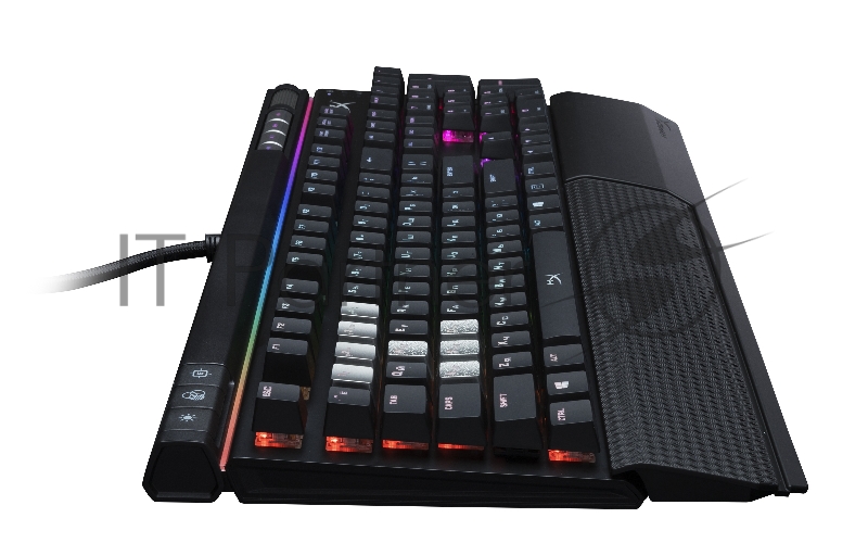 Игровая клавиатура HyperX Alloy Elite RGB (Cherry MX Blue switches, USB, RGB подсветка, порт USB 2.0, 8 доп. клавиш, HX-KB2BL2-RU/R1)