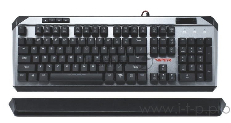 Игровая клавиатура Patriot Viper V765 (Kailh White box switches, аллюминиевая рама, RGB подсветка, водо-пылезащита, USB)