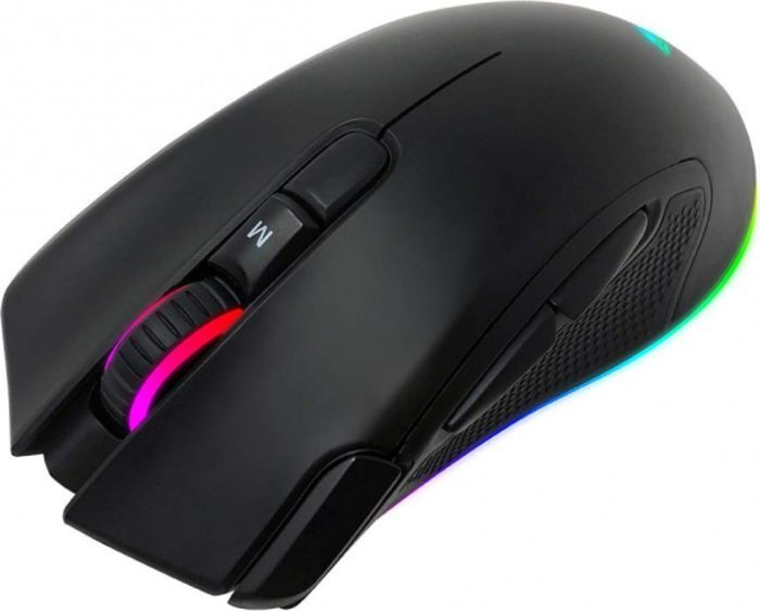 Игровая мышь Patriot Viper V551 (PixArt 3327, Omron, 8 кнопок, 6200 dpi, RGB подсветка, USB)